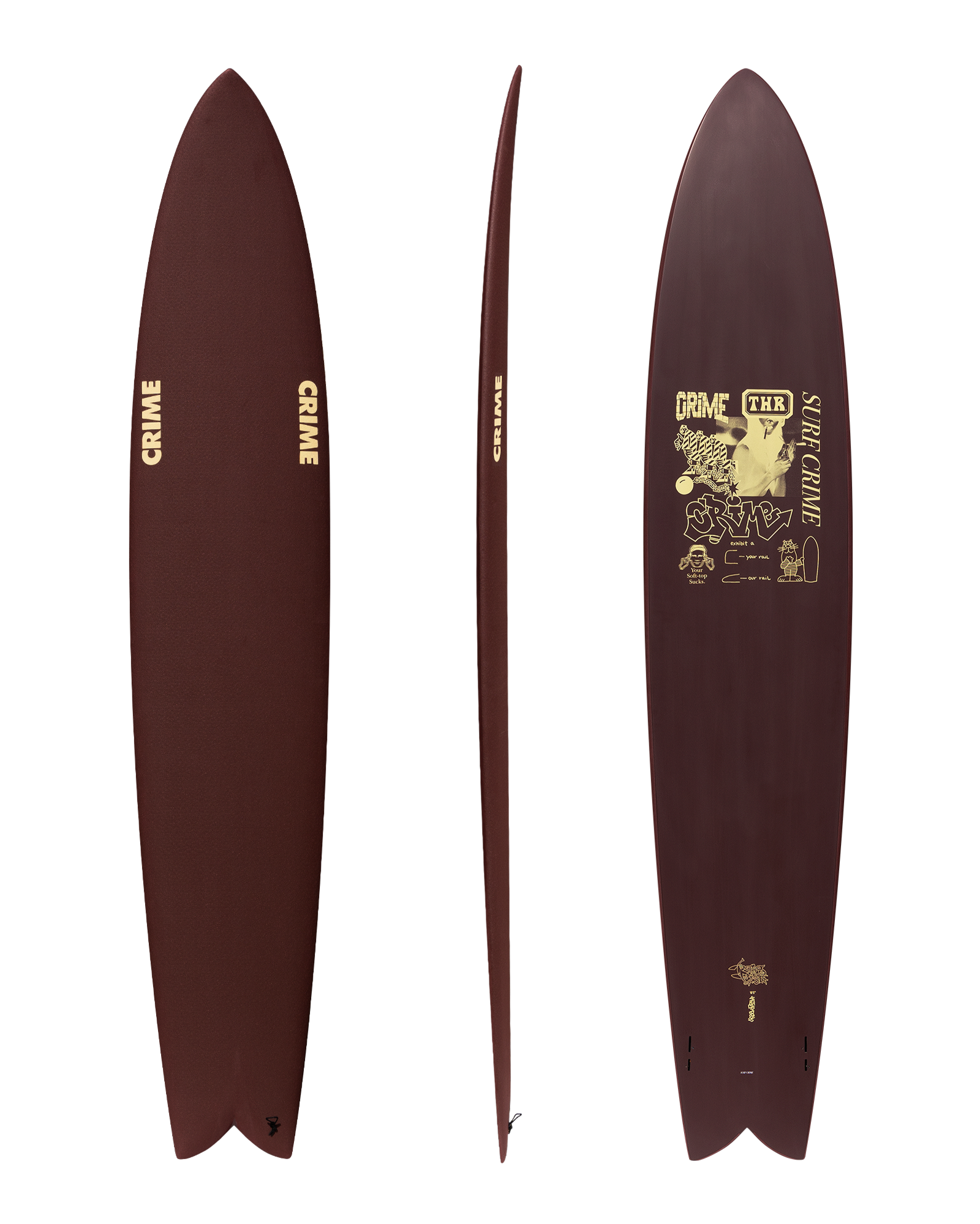 Crime Surfboards - Subtotal Distribution